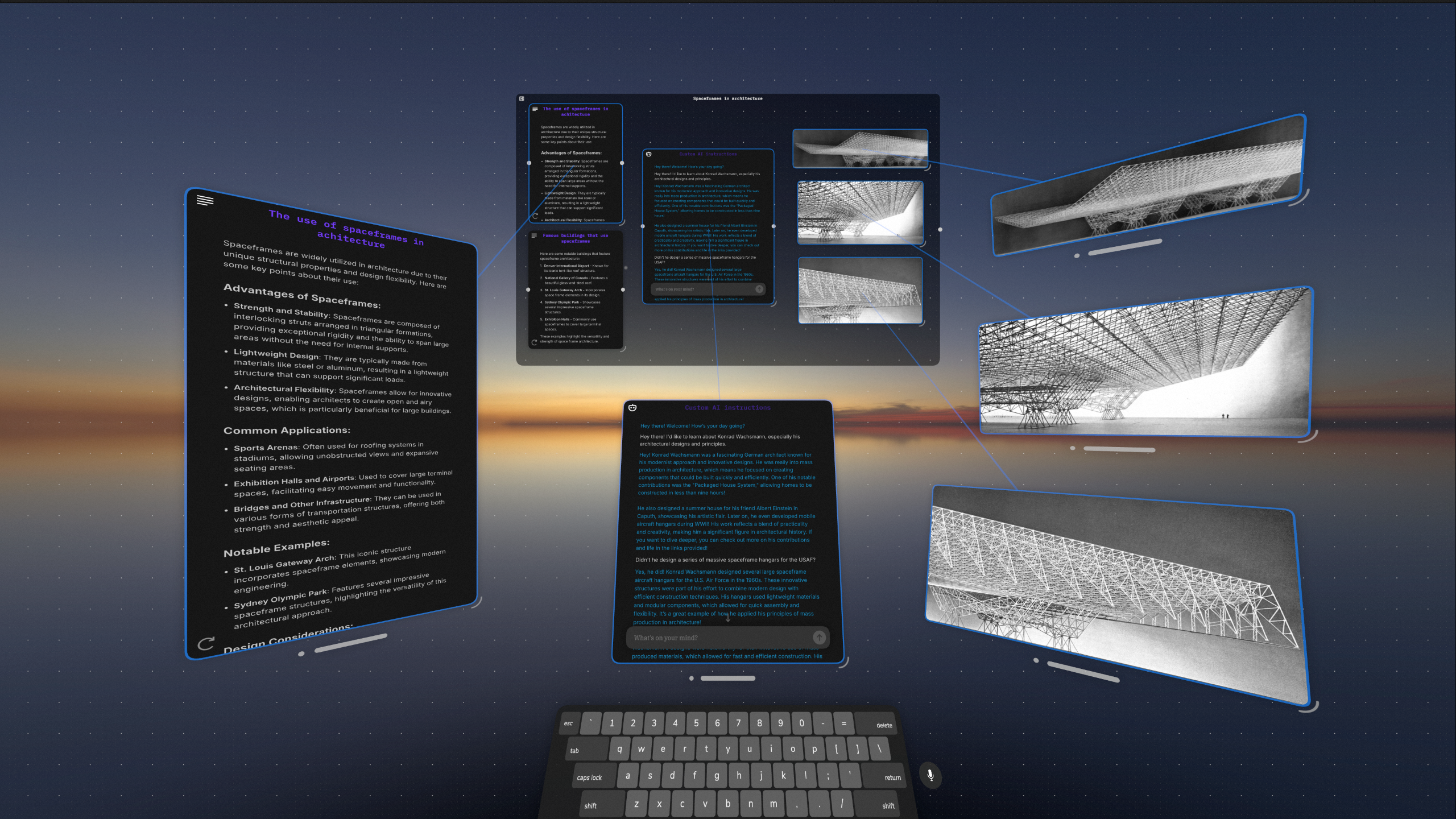 Spaceframe • AR Notebook